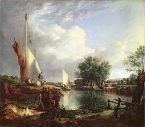 Der Fluss bei Thorpe